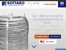 Tablet Screenshot of bottaro.org